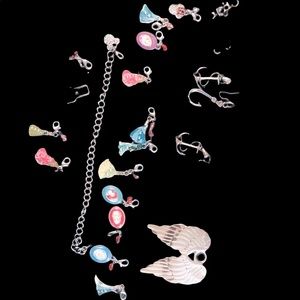 Disney princess charm bracelet 2 available all princess charms and Mickey charm